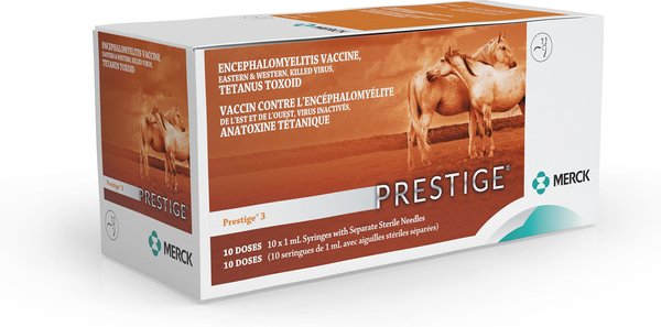 Show full view: PRESTIGE 3 Vaccine for Horses, 1-mL syringe slide 2 of 9