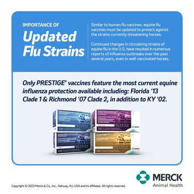Show full view: PRESTIGE 4 Vaccine for Horses, 1-mL syringe slide 6 of 9
