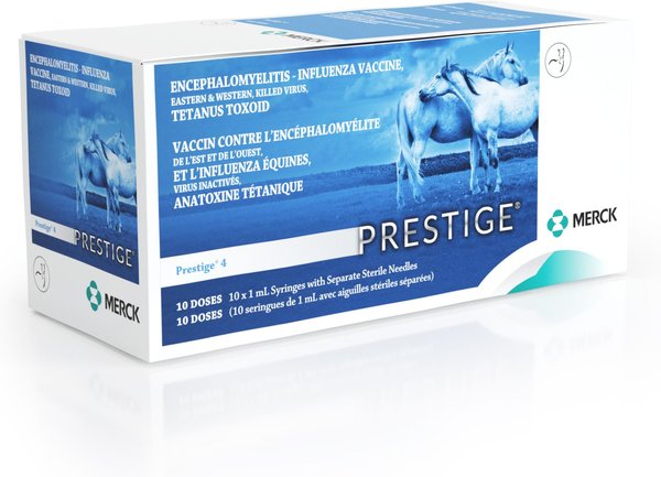 Show full view: PRESTIGE 4 Vaccine for Horses, 1-mL syringe slide 3 of 9