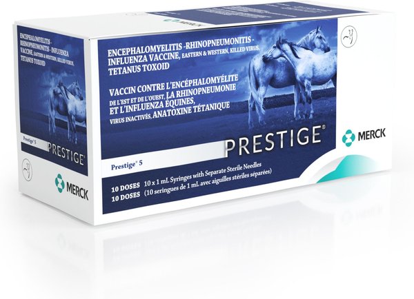 Show full view: PRESTIGE 5 Vaccine for Horses, 1-mL syringe slide 3 of 9