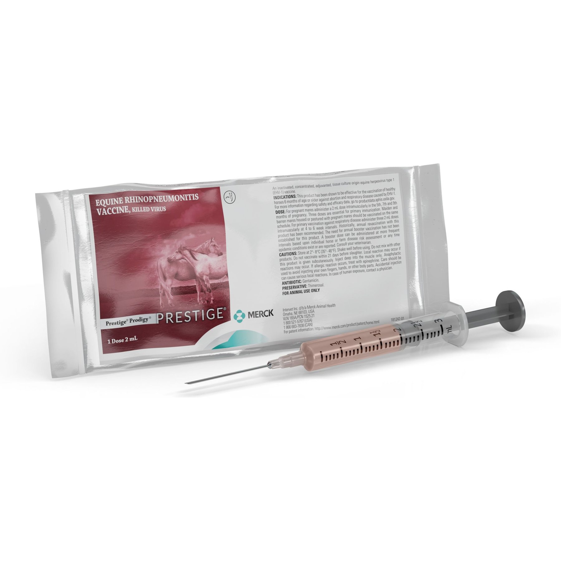 PRESTIGE PRODIGY Vaccine for Horses, 2-mL syringe