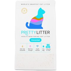 PrettyLitter Health Monitoring Cat Litter, 8-lb bag