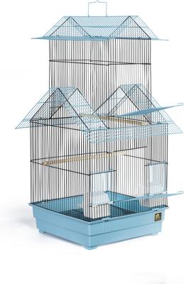 Show full view: Prevue Pet Products Beijing Keet/Tiel Bird Cage, Blue slide 2 of 2