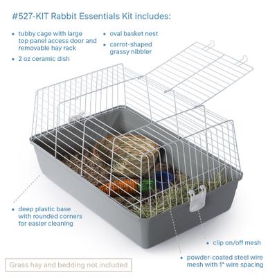 Show full view: Prevue Pet Products Bella Rabbit Cage Kit slide 7 of 9