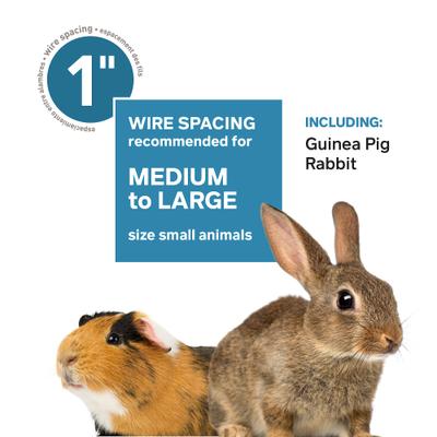 Show full view: Prevue Pet Products Bella Rabbit Cage Kit slide 9 of 9