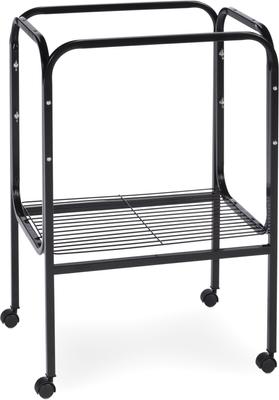 Show full view: Prevue Pet Products Bird Cage Stand with Casters, Black, 18-in slide 1 of 1