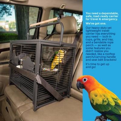 Show full view: Prevue Pet Products Bird Travel Carrier slide 8 of 10
