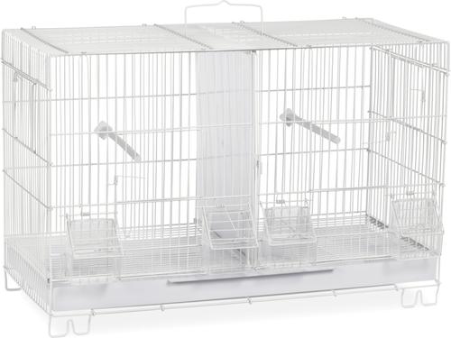 Show full view: Prevue Pet Products Breeder Bird Cage, White slide 1 of 1