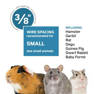 Show full view: Prevue Pet Products Bungalow Universal Small Pet House slide 7 of 10