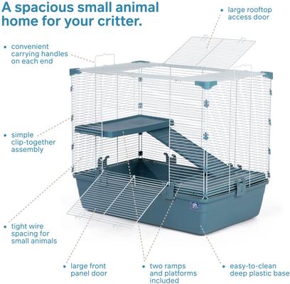 Show full view: Prevue Pet Products Bungalow Universal Small Pet House slide 3 of 10