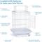 Show in main carousel: Prevue Pet Products Clean Life Playtop Bird Cage, White slide 3 of 9