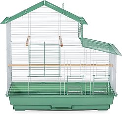 Prevue Pet Products Cockatiel House Bird Cage, Green slide 2 of 2