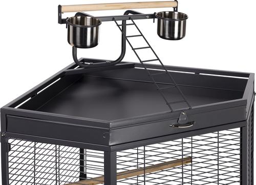 Show full view: Prevue Pet Products Corner Playtop Bird Cage slide 3 of 10