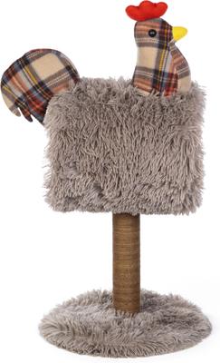 Show full view: Prevue Pet Products Cozy Chicken 25.5-in Faux Fur Cat Tree slide 4 of 9