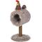 Show in main carousel: Prevue Pet Products Cozy Chicken 25.5-in Faux Fur Cat Tree slide 6 of 9