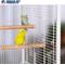 Show in main carousel: Prevue Pet Products Crystal Palace Luxe Glass Door Bird Cage, White slide 8 of 10