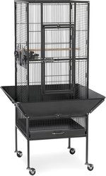 Prevue Pet Products Deluxe Bird Cage, Black Hammertone