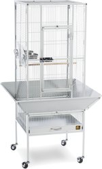 Prevue Pet Products Deluxe Bird Cage, Pewter