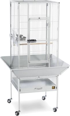 Show full view: Prevue Pet Products Deluxe Bird Cage, Pewter slide 1 of 10
