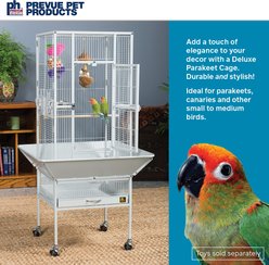 Prevue Pet Products Deluxe Bird Cage, Pewter slide 2 of 9