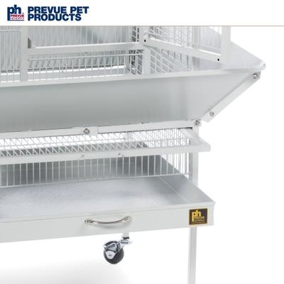 Show full view: Prevue Pet Products Deluxe Bird Cage, Pewter slide 4 of 10