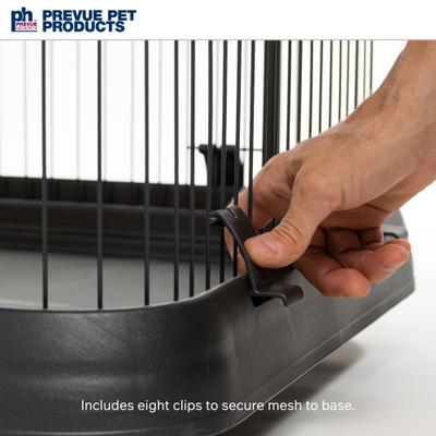 Show full view: Prevue Pet Products Deluxe Cat Cage Playpen, Black slide 5 of 11