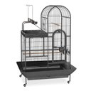 Prevue Pet Products Deluxe Parrot Cage with Playtop, Black