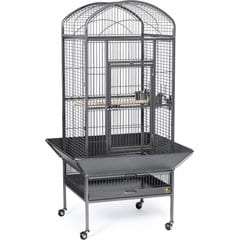 Prevue Pet Products Dome Top Bird Cage, Medium, Black
