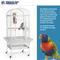 Show in main carousel: Prevue Pet Products Dome Top Bird Cage, Medium, Chalk White slide 2 of 9