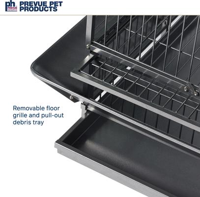 Show full view: Prevue Pet Products Empire Bird Cage, Black Hammertone, X-Large slide 5 of 10