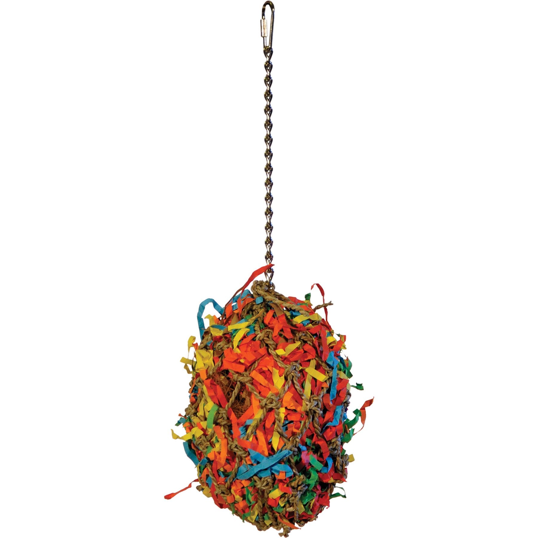 Prevue Pet Products Fiesta Ball Preening Bird Toy, Multicolor