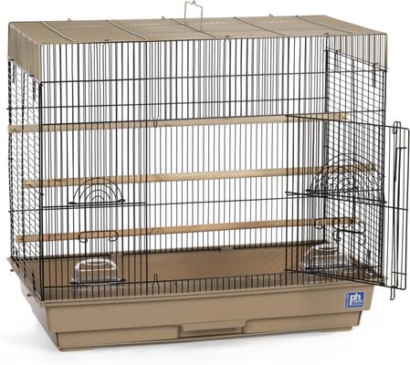 Show full view: Prevue Pet Products Flight Bird Cage, Brown slide 2 of 4