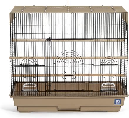 Show full view: Prevue Pet Products Flight Bird Cage, Brown slide 3 of 4