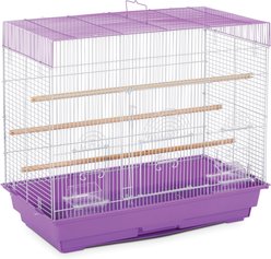 Prevue Pet Products Flight Bird Cage, Purple/White