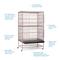 Show in main carousel: Prevue Pet Products Flight Bird Cage, Rose slide 3 of 10