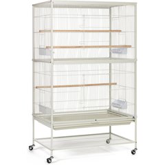 Prevue Pet Products Flight Bird Cage, White