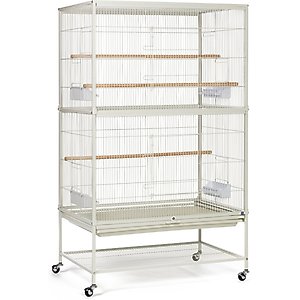 Prevue Pet Products Flight Bird Cage, White