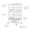 Show in main carousel: Prevue Pet Products Flight Bird Cage, White slide 3 of 10