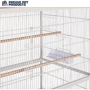 Prevue Pet Products Flight Bird Cage, White