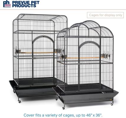 Show full view: Prevue Pet Products Good Night Bird Cage Cover, Black, X-Large slide 6 of 9