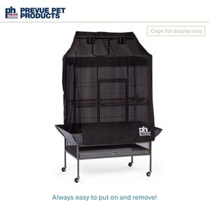 Prevue Pet Products Good Night Universal Bird Cage Cover, Black