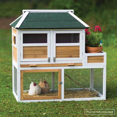 Show full view: Prevue Pet Products Herb Planter Chicken Coop slide 5 of 10