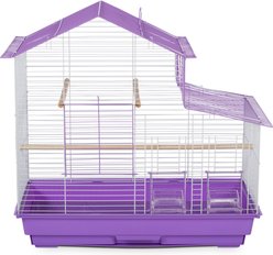 Prevue Pet Products House Top Tiel Bird Cage, Purple slide 2 of 3