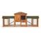 Show in main carousel: Prevue Pet Products Hutch with Double Run Small Pet Hutch, Natural slide 1 of 9