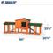 Show in main carousel: Prevue Pet Products Hutch with Double Run Small Pet Hutch, Natural slide 7 of 9