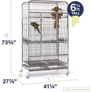 Prevue Pet Products Imperial Stainless Bird Cage