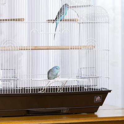 Show full view: Prevue Pet Products Keet/Tiel Cascade Roof Bird Cage slide 6 of 10