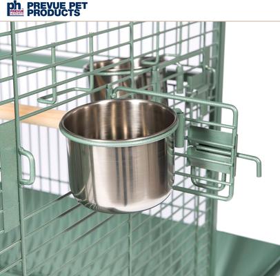 Show full view: Prevue Pet Products Medium Select Bird Cage, Sage Green slide 5 of 9
