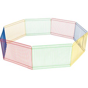 Prevue Pet Products Multi-Color Small Animal Playpen, 36-in