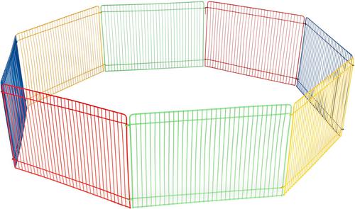PREVUE PET PRODUCTS Multi-Color Small Animal Playpen, 36-in